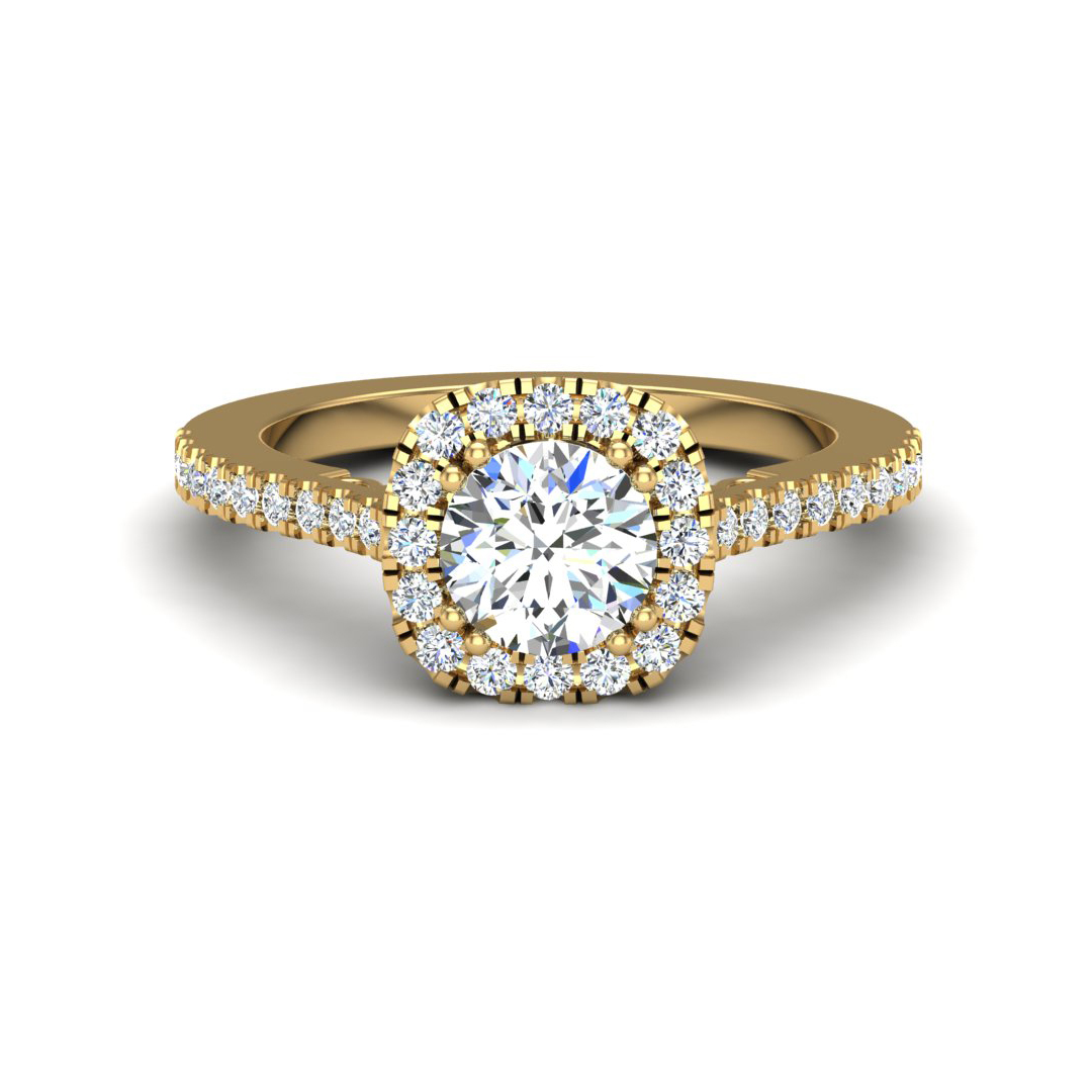 Kailani Halo Engagement Ring